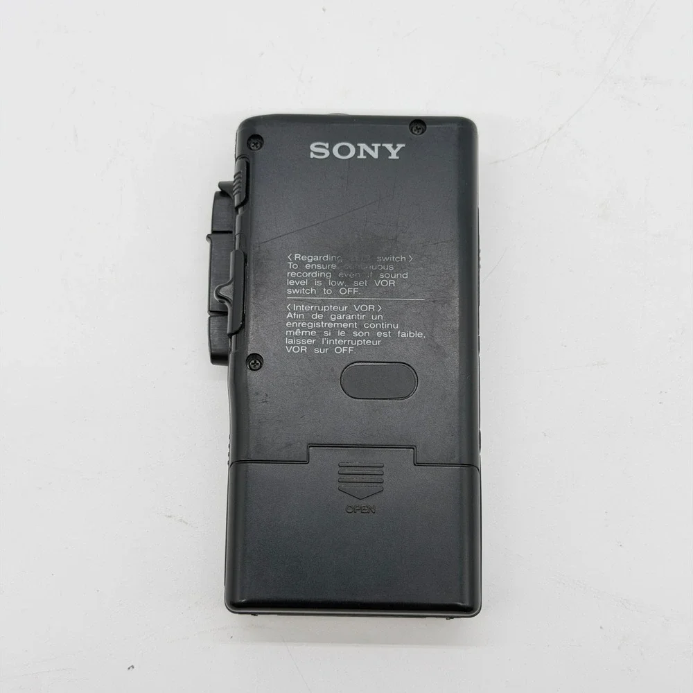 Sony Microcassette-Corder M-425 M-527V Voice Recorder Lot For Parts Needs Belts
